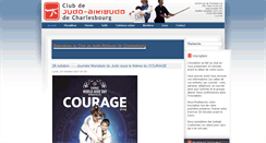 Desktop Screenshot of judoaikibudocharlesbourg.com